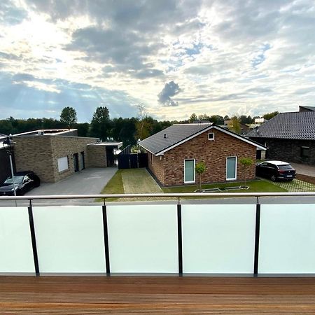 Willa Ferienhaus Panoramadeck Am Harkebruegger See Mit Sauna Und Kamin Barssel  Zewnętrze zdjęcie