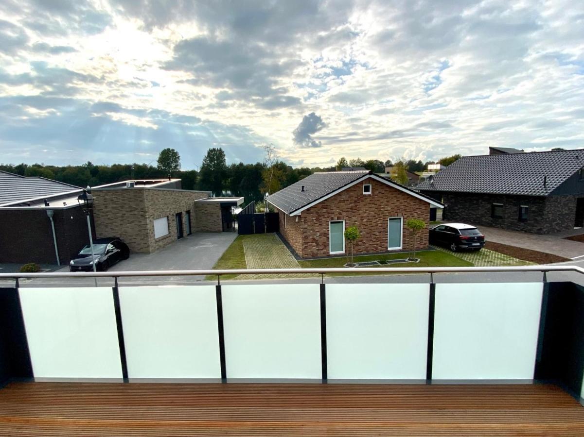 Willa Ferienhaus Panoramadeck Am Harkebruegger See Mit Sauna Und Kamin Barssel  Zewnętrze zdjęcie