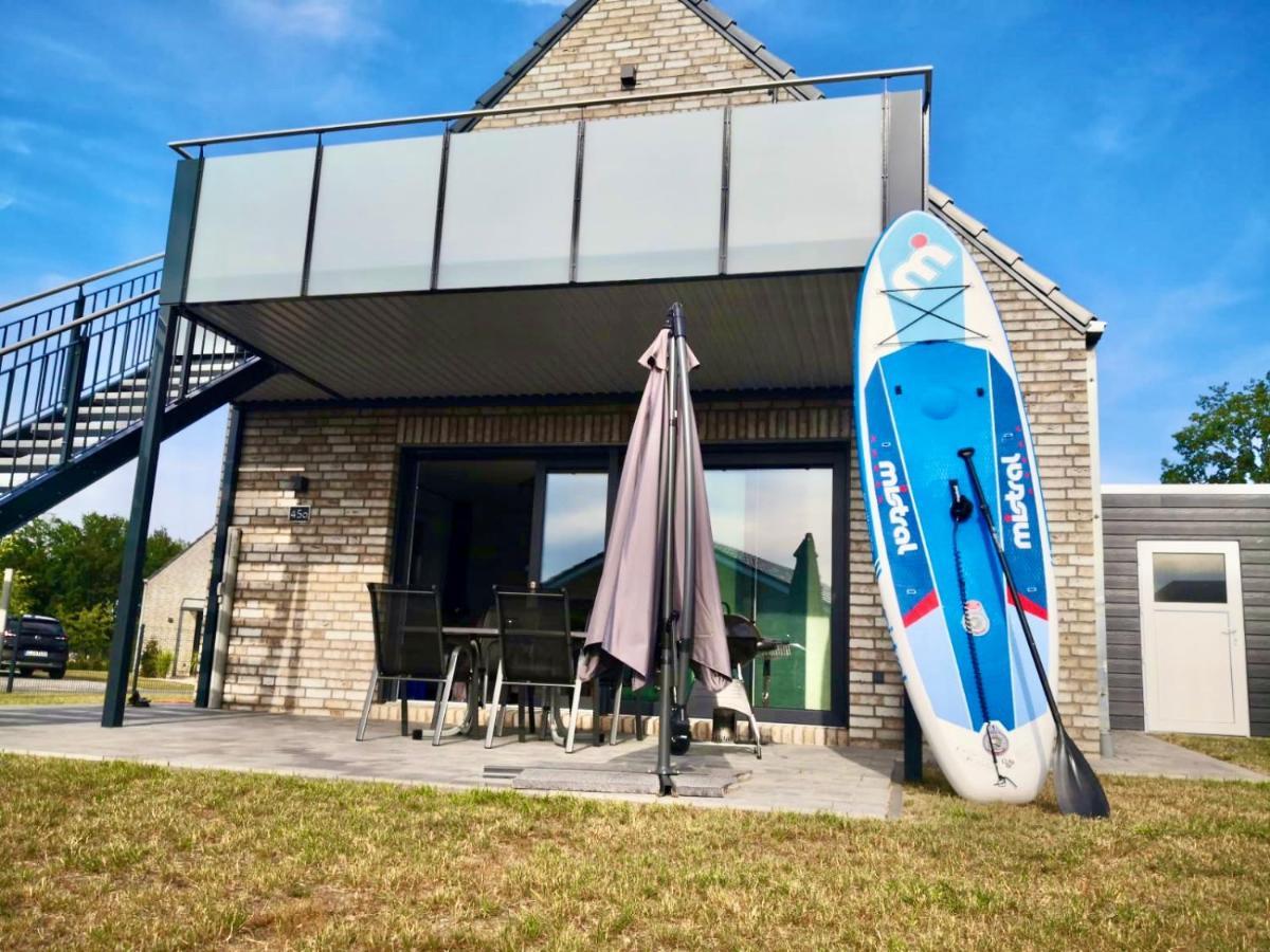 Willa Ferienhaus Panoramadeck Am Harkebruegger See Mit Sauna Und Kamin Barssel  Zewnętrze zdjęcie